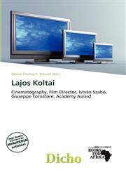 Lajos Koltai,6200924198,9786200924193