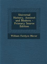 Universal History, Ancient and Modern - Primary Source Edition,1293395544,9781293395547