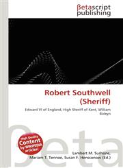 Robert Southwell (Sheriff),6135116525,9786135116526