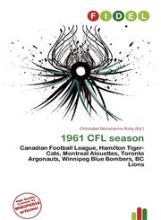 1961 CFL season,6136549352,9786136549354