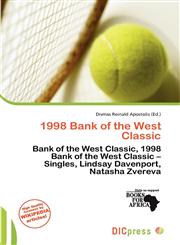 1998 Bank of the West Classic,6138482409,9786138482406