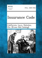 Insurance Code,1289342113,9781289342111