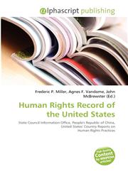 Human Rights Record of the United States,6133809221,9786133809222