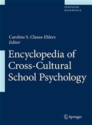 Encyclopedia of Cross-Cultural School Psychology 2nd Printing,0387717986,9780387717982