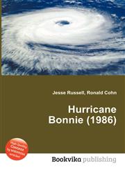 Hurricane Bonnie (1986),5512627562,9785512627563