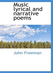 Music lyrical and narrative poems,1110696388,9781110696383