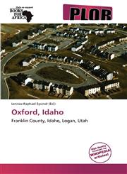 Oxford, Idaho,6139152550,9786139152551