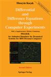 Differential and Difference Equations Through Computer Experiments With Diskettes Containing Phaser: An Animator/Simulator for Dynamical Systems for 2nd Edition,0387969187,9780387969183