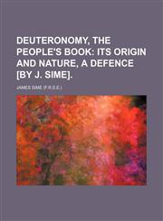 Deuteronomy, the people's book,1154202909,9781154202908