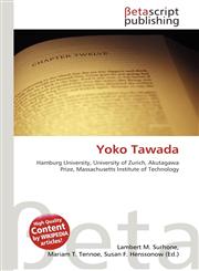 Yoko Tawada,6132112936,9786132112934
