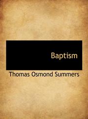 Baptism,111580376X,9781115803762