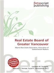 Real Estate Board of Greater Vancouver,6136110482,9786136110486