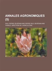 Annales Agronomiques (5 ),1234638614,9781234638610