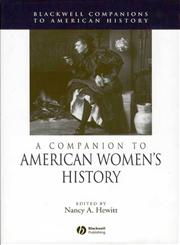 A Companion to American Women's History,140512685X,9781405126854