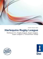 Harlequins Rugby League,6136685574,9786136685571
