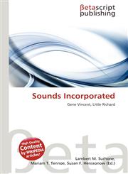 Sounds Incorporated,6134764078,9786134764070