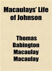 Macaulays' Life of Johnson,1153016605,9781153016605