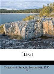 Elegi,1247026582,9781247026589
