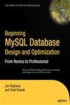 Beginning MySQL Database Design and Optimization From Novice to Professional,1590593324,9781590593325