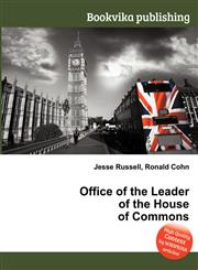 Office of the Leader of the House of Commons,5512075756,9785512075753
