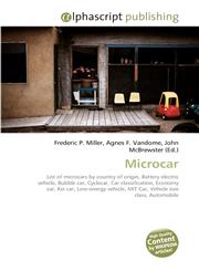 Microcar,6130224702,9786130224707