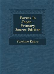 Forms in Japan - Primary Source Edition,1293807656,9781293807651