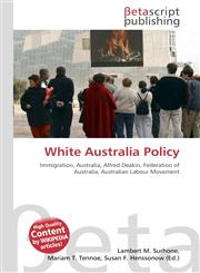 White Australia Policy,6130407106,9786130407100
