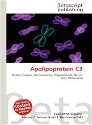 Apolipoprotein C3,6135181807,9786135181807