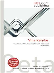 Villa Kerylos,6134776866,9786134776868