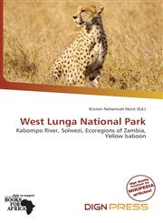 West Lunga National Park,6138253191,9786138253198