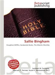 Sallie Bingham,6134849588,9786134849586
