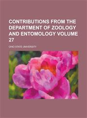 Contributions from the Department of Zoology and Entomology Volume 27,1236824466,9781236824462