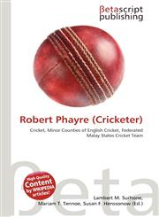 Robert Phayre (Cricketer),6134847607,9786134847605