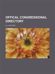 Offical Congressional Directory,1130752380,9781130752380