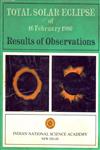 Total Solar Eclipse of 16 February, 1980 Results of Observations-Physical Sciences 1st Edition