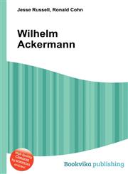 Wilhelm Ackermann,5511598682,9785511598680