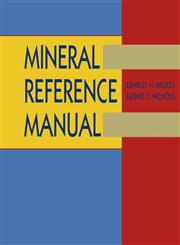 Mineral Reference Manual,0412078112,9780412078118