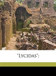 "Lycidas";,1176286250,9781176286252