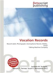 Vocalion Records,6130529082,9786130529086