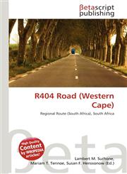 R404 Road (Western Cape),6134792667,9786134792660
