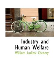 Industry and Human Welfare,1115601180,9781115601184
