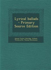 Lyrical ballads  - Primary Source Edition,1293407062,9781293407066