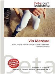 Vin Mazzaro,6134431583,9786134431583