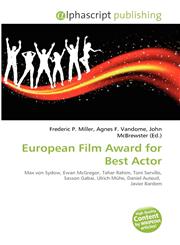 European Film Award for Best Actor,6134273805,9786134273800