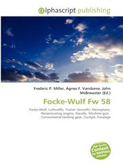 Focke-Wulf Fw 58,6135606255,9786135606256