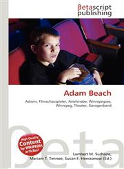 Adam Beach,6131195293,9786131195297