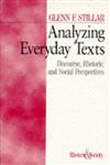 Analyzing Everyday Texts Discourse, Rhetoric, and Social Perspectives,0761900616,9780761900610