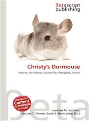 Christy's Dormouse,6135342436,9786135342437