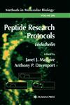 Peptide Research Protocols Endothelin,0896039935,9780896039933