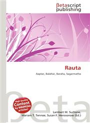 Rauta,6135095536,9786135095531